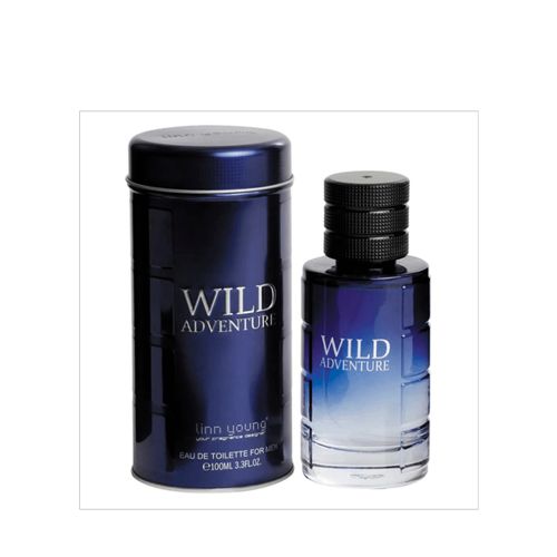 Linn Young Wild Adventure Eau de Toilette - Perfume Masculino 100ml 100ml Linn Young Wild Adventure Eau de Toilette - Perfume Masculino 100ml 100ml
