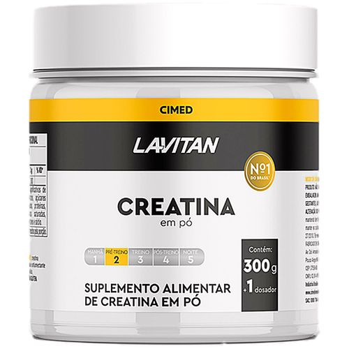 Creatina Monoidratada Lavitan - 300g Creatina Monoidratada Lavitan - 300g