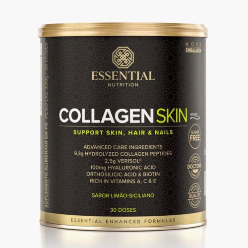 Collagen Skin Limão Siciliano Essential Nutrition 330g
