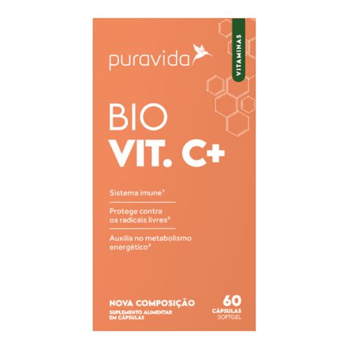 Bio Vit C+ Puravida 60caps