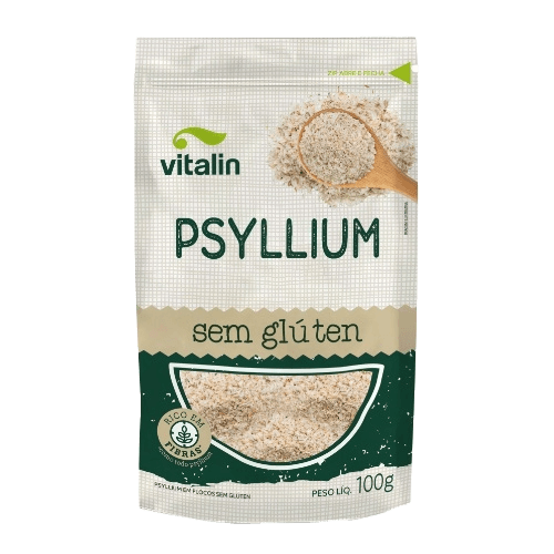 Psyllium Sem Glúten Vitalin 100g