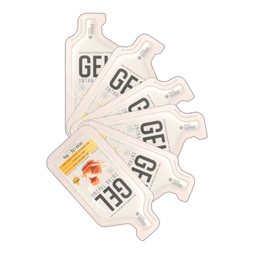 Kit 6X: Gel Intra Treino Caramelo Salgado + Cafeína True Source 35g