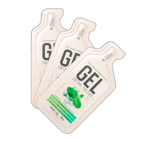 Kit 3X: Gel Intra Treino Fresh Mentol True Source 35g