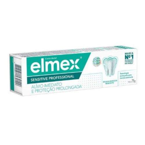 Creme Dental Para Sensibilidade Elmex Sensitive Professional - 75g