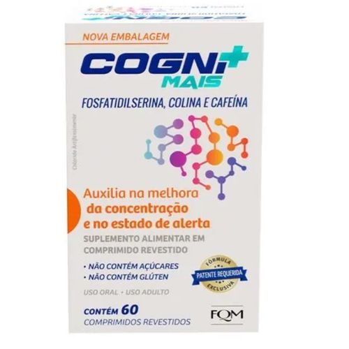 Cogni Mais Suplemento Alimentar FQM 60cpr