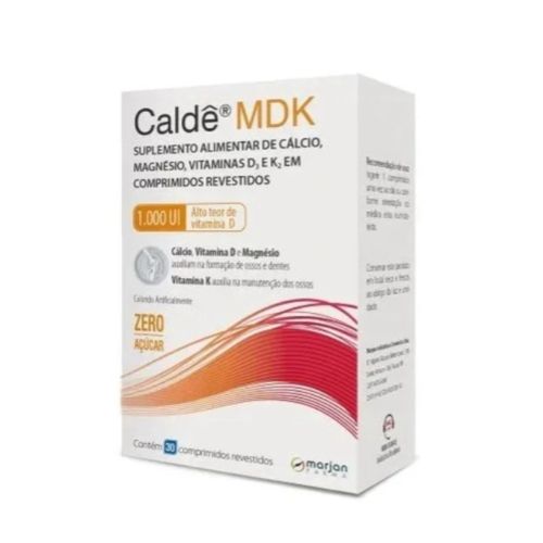 Caldê MDK 1.000UI Suplemento Alimentar Marjan 30cpr