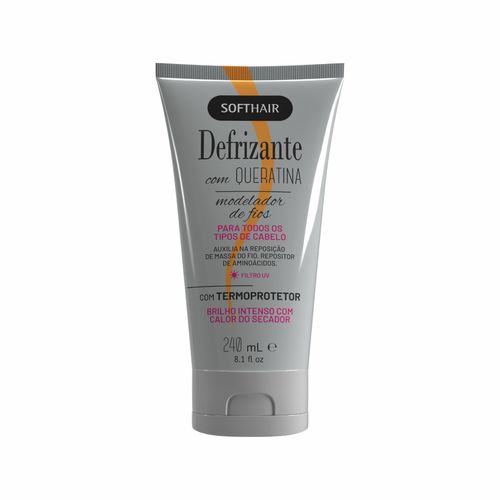 Defrizante Com Queratina Soft Hair Termoprotetor Capilar