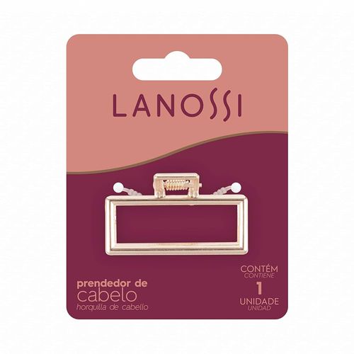 Piranha de Cabelo Lanossi Metal Rose