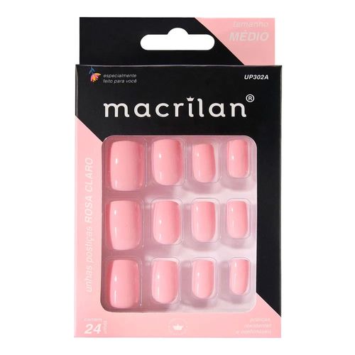 Unhas Macrilan Up302A Rosa Claro Unhas Macrilan Up302A Rosa Claro
