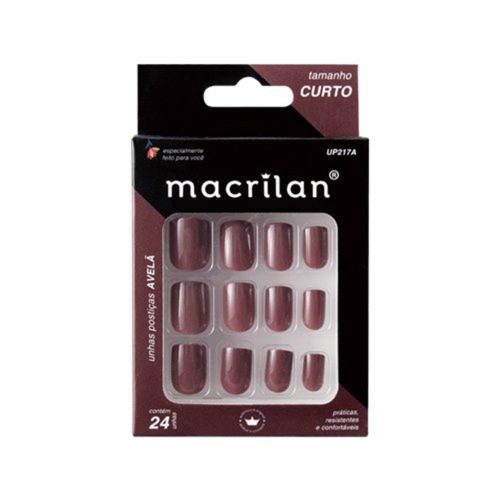 Unhas Macrilan UP217A Curto Avelã