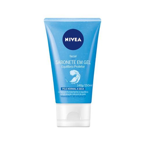 Kit c/9 Nivea Sabonete Em Gel Facial Equilíbrio Nutritivo Com 150ml