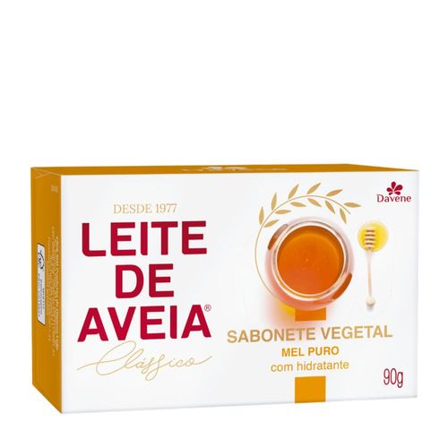 Kit c/9 Davene Sabonete Leite De Aveia Mel Puro 90g