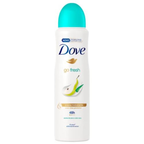 Kit c/4 Unidades de Desodorante Dove Aero Go Fresh Pera 150ml