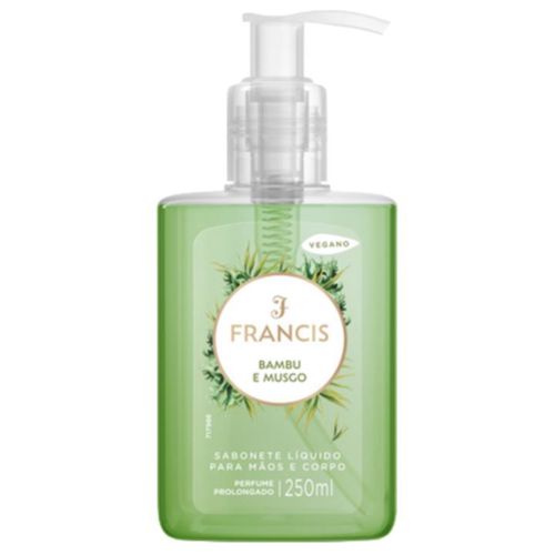 Kit c/9 Sabonete Líquido Francis Pump 250ml Verde