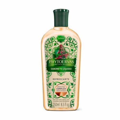 Kit c/9 Sabonete Líquido Vegetal Phytoervas Verbena 250ml Kit c/9 Sabonete Líquido Vegetal Phytoervas Verbena 250ml