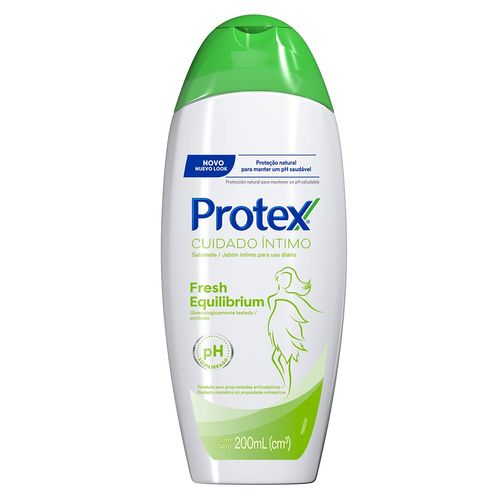 Kit c/9 Sabonete Íntimo Protex 200ml Fresh Equilibrium Kit c/9 Sabonete Íntimo Protex 200ml Fresh Equilibrium