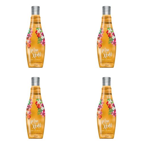 Kit c/4 Unidades de Desodorante Colônia Meu Xodó 225ml