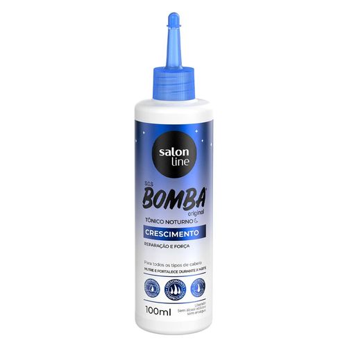 Kit c/9 Tônico Capilar Salon Line SOS Bomba Crescimento Noturno 100ml