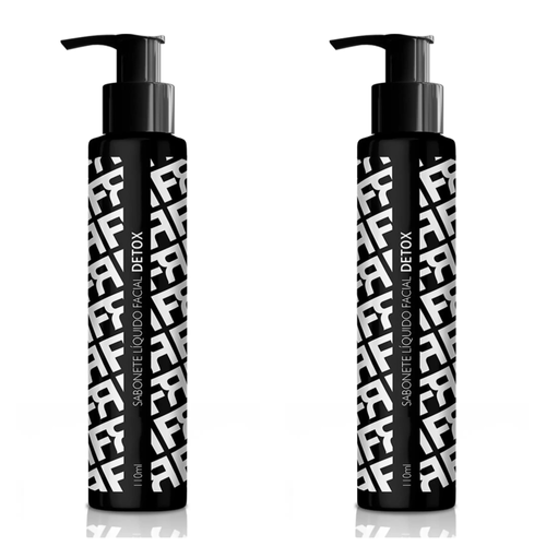 Kit c/2 Sabonetes Líquido Facial Fran By Franciny Ehlke Detox 110ml