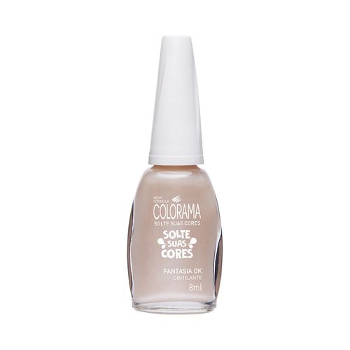 Kit c/4 Esmalte Colorama Solte Suas Cores Fantasia Ok 8ml