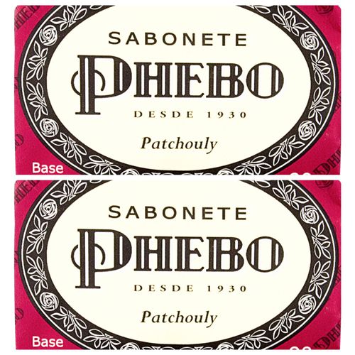 Kit c/2 Sabonetes Phebo Patchouly 90g Kit c/2 Sabonetes Phebo Patchouly 90g