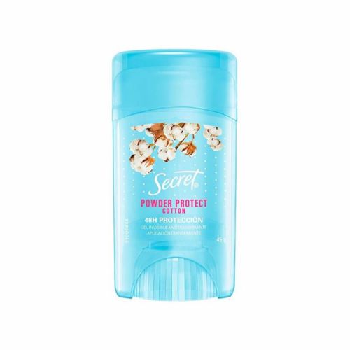 Kit c/2 Unidades de Desodorante Secret Gel 45g Powder Protect Cotton