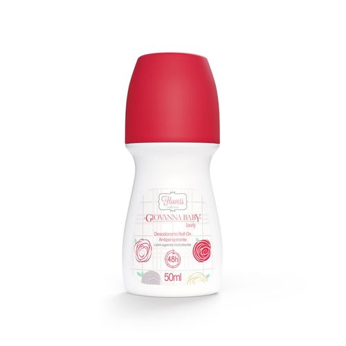 Kit c/2 Unidades de Desodorante Giovanna Baby Rollon Lovely 50ml