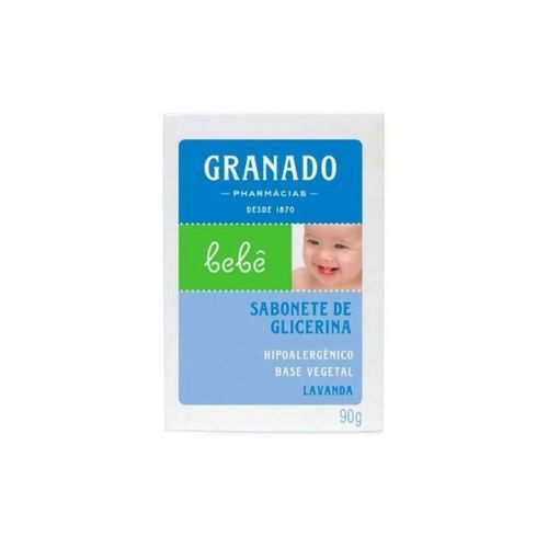 Kit c/2 Sabonete Infantil Granado Bebê 90g Lavanda