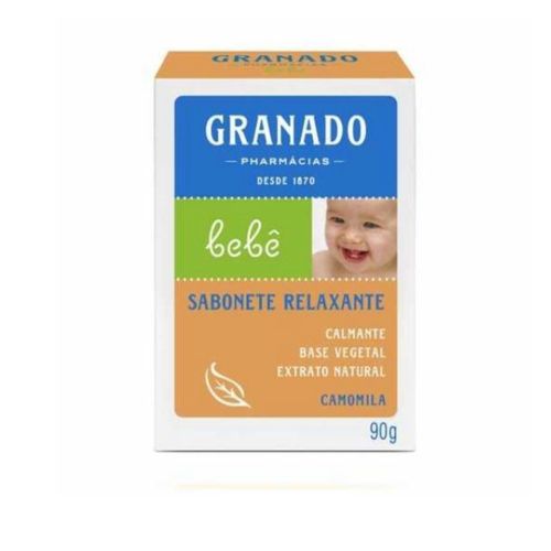 Kit c/2 Sabonete Infantil Granado Bebê 90g Camomila