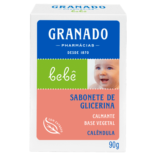 Kit c/16 Sabonete Granado Bebê Calêndula 90g Kit c/16 Sabonete Granado Bebê Calêndula 90g