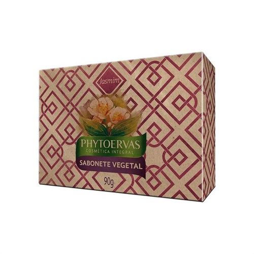 Kit c/2 Phytoervas Sabonete Vegetal 90g Jasmim