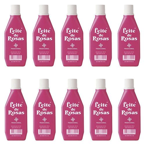 Kit c/12 Unidades de Leite De Rosas Desodorante 60ml