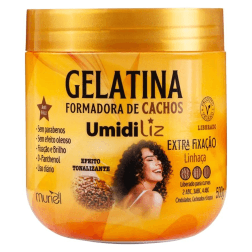Muriel Gelatina Extra Fixação 500g Muriel Gelatina Extra Fixação 500g