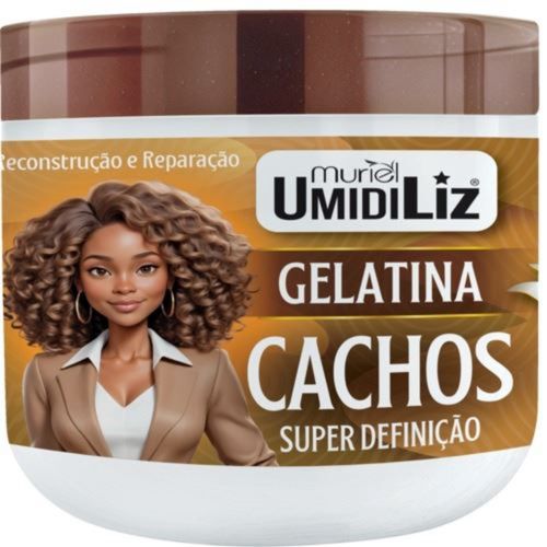 Gelatina Muriel Umidiliz Super Definição Cachos Óleo De Coco 500g Gelatina Muriel Umidiliz Super Definição Cachos Óleo De Coco 500g