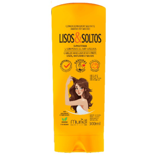 Muriel Condicionador Amido Milho Lisos&Soltos