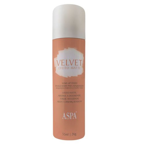 Fixador de Maquiagem Velvet Aspa Efeito Matte 150ml Fixador de Maquiagem Velvet Aspa Efeito Matte 150ml