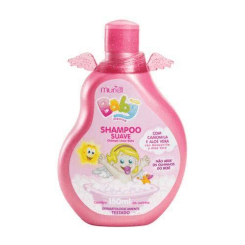 Loção Hidratante Baby Muriel Rosa 100ml