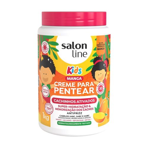 Salon Line Creme de Pentear Kids Manga Cachinhos 1K