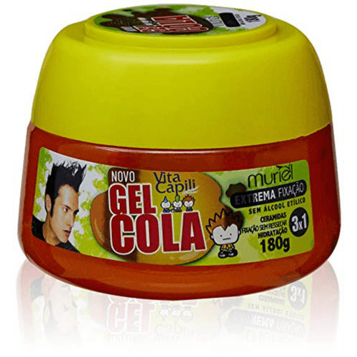 Muriel Gel Cola Pote Vita Capili Laranja