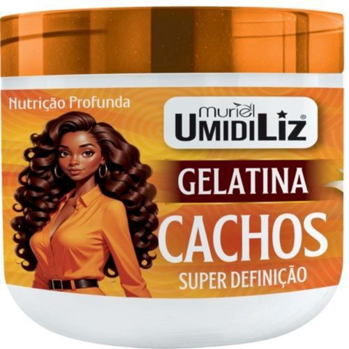 Gelatina Muriel Umidiliz Super Definição Cachos Óleo De Argan 500g Gelatina Muriel Umidiliz Super Definição Cachos Óleo De Argan 500g