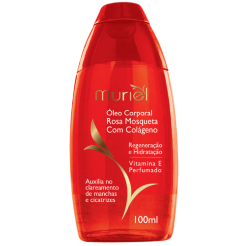 Óleo Corporal Muriel Rosa Mosqueta Com Colageno 100ml Óleo Corporal Muriel Rosa Mosqueta Com Colageno 100ml