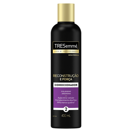 Condicionador TRESemmé Reconstrução e Força 400ml Condicionador TRESemmé Reconstrução e Força 400ml