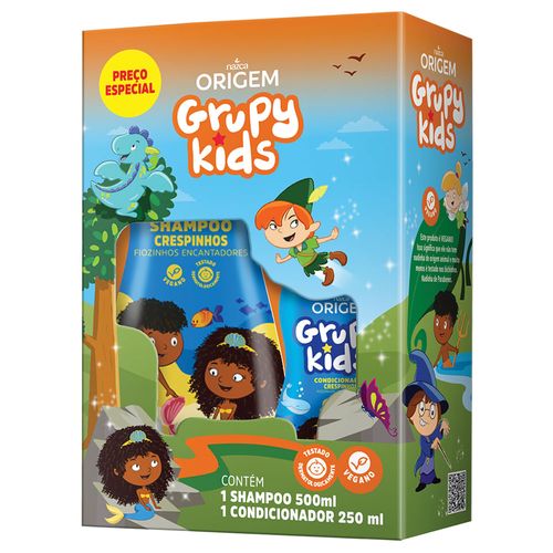 Gkids Kit Shampoo + Condicionador Crespinhos 500ml+250ml Gkids Kit Shampoo + Condicionador Crespinhos 500ml+250ml