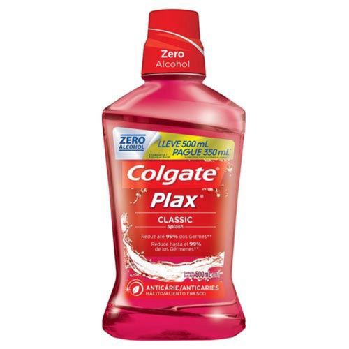 Enxaguante Bucal Colgate Plax Classic 500ml Enxaguante Bucal Colgate Plax Classic 500ml