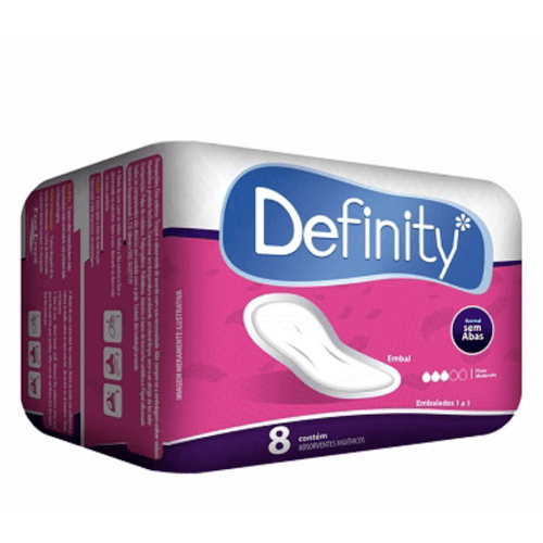 Absorvente Definity 1A1 Normal Sem Abas Absorvente Definity 1A1 Normal Sem Abas
