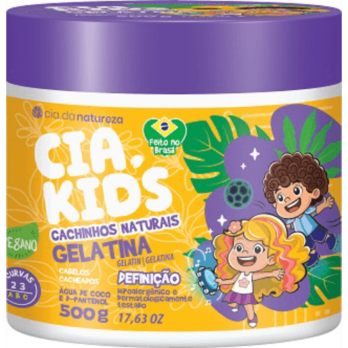 Betulla Gelatina Cia Kids Cachinhos 500g