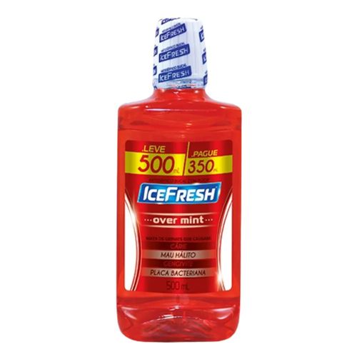 Antisséptico Bucal Icefresh Over Mint 500Ml