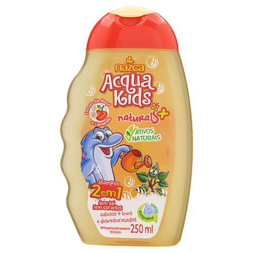 Acqua Kids Shampoo 2X1 Maca E Camomila Veg Acqua Kids Shampoo 2X1 Maca E Camomila Veg