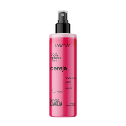 Body Splash Cereja Dia A Dia 190Ml Labotrat Body Splash Cereja Dia A Dia 190Ml Labotrat