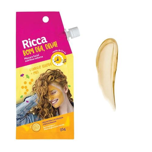 Máscara Facial Nutritiva Noturna Ricca Máscara Facial Nutritiva Noturna Ricca